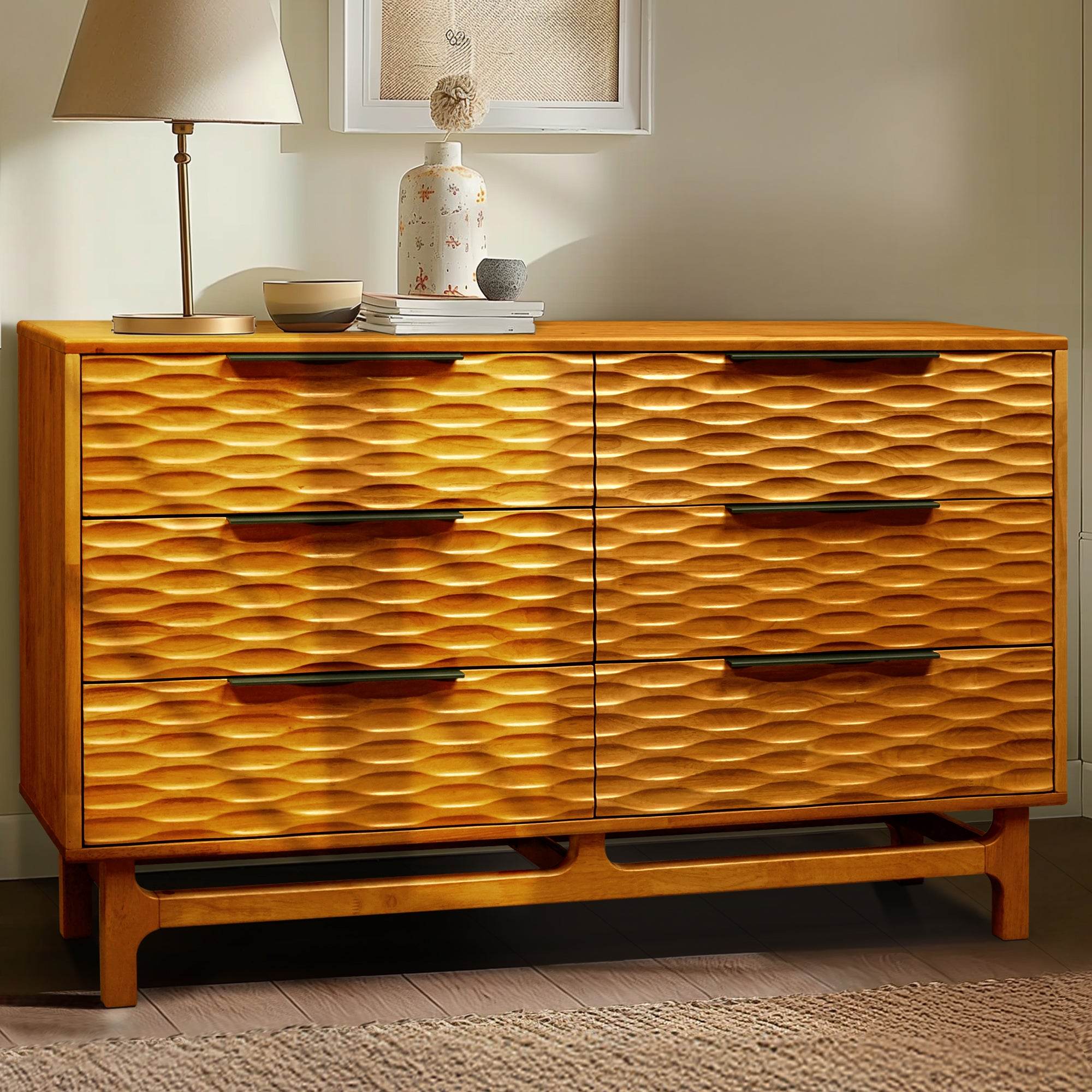 Elara Dresser with 6 Drawers