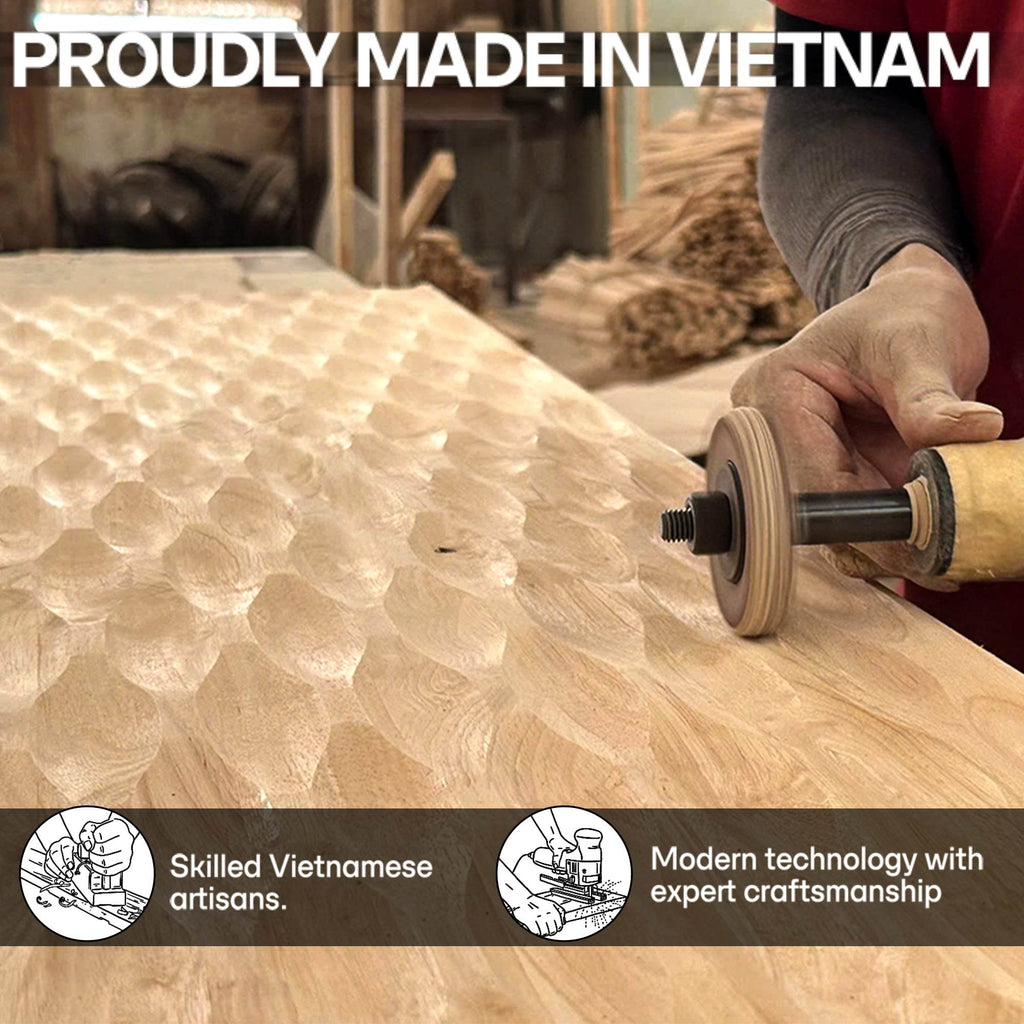 Elara Solid Wood 5-Drawer Dresser