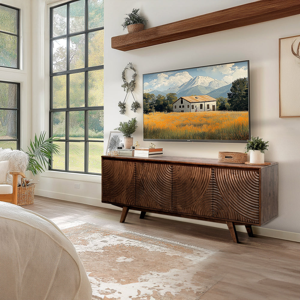 Harmony TV Stand with Storage for TVs up to 80"