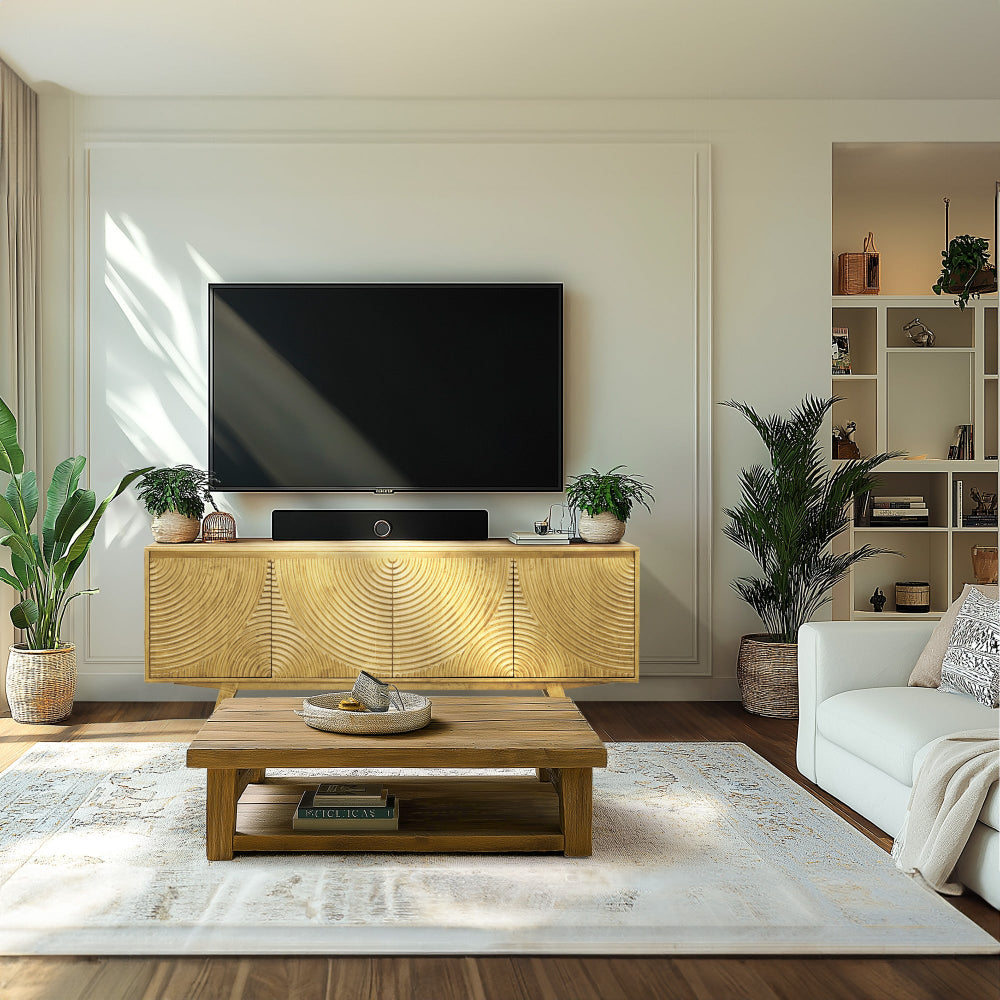 Harmony TV Stand with Storage for TVs up to 80"