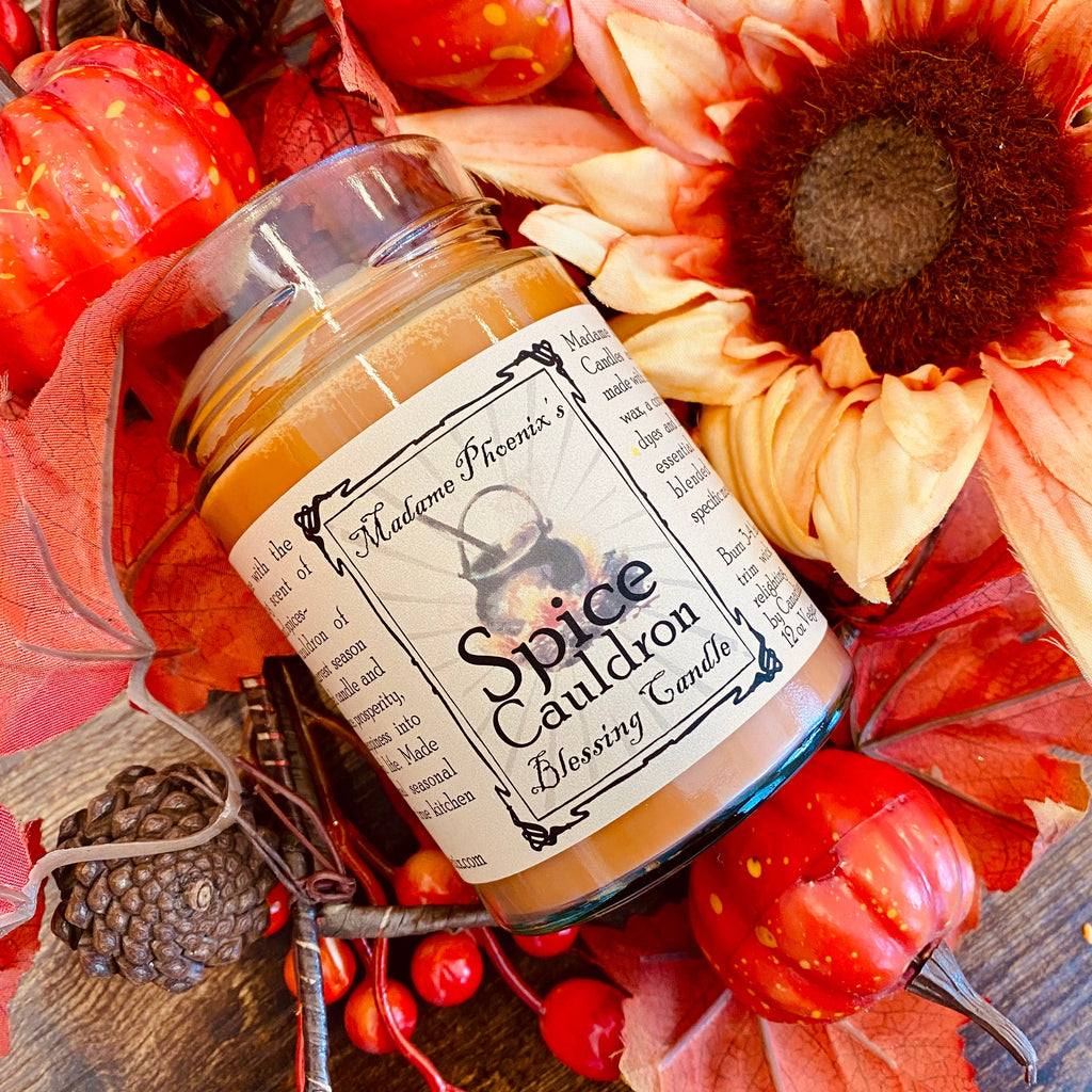 Spice Cauldron Seasonal Autumn Candle