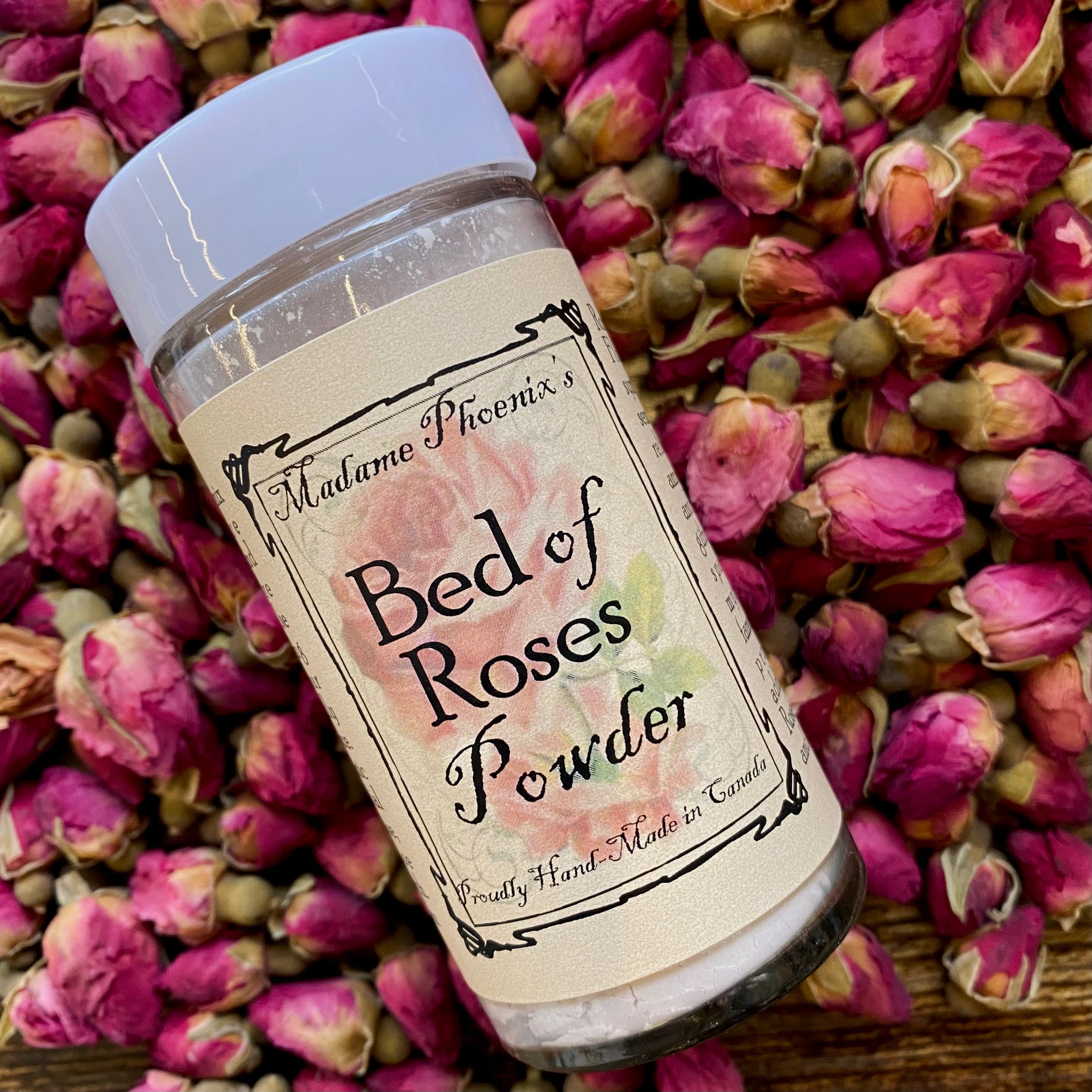 Bed of Roses All Natural Body Dusting Powder