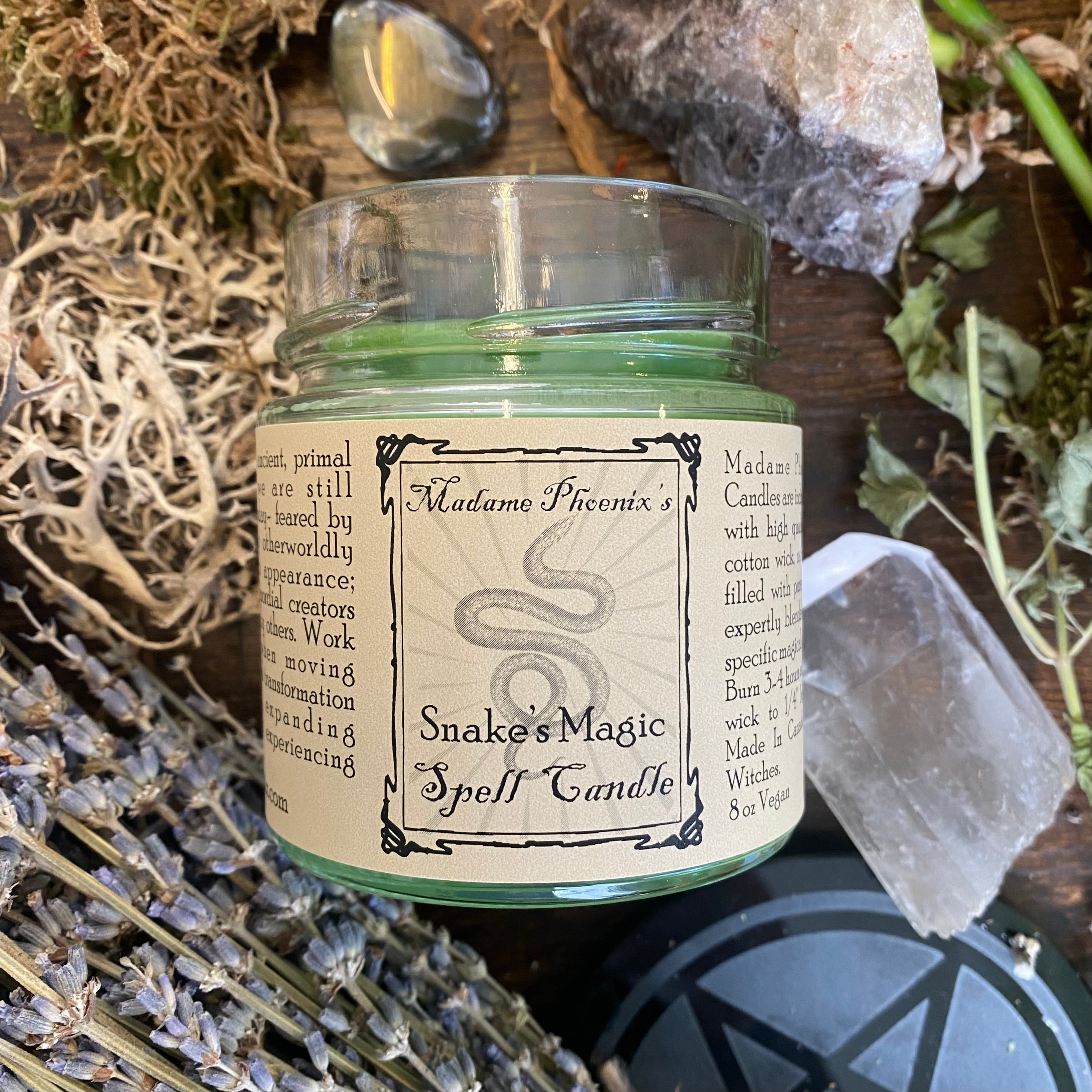Animal Magic Familiar Spirit Blessing Candles
