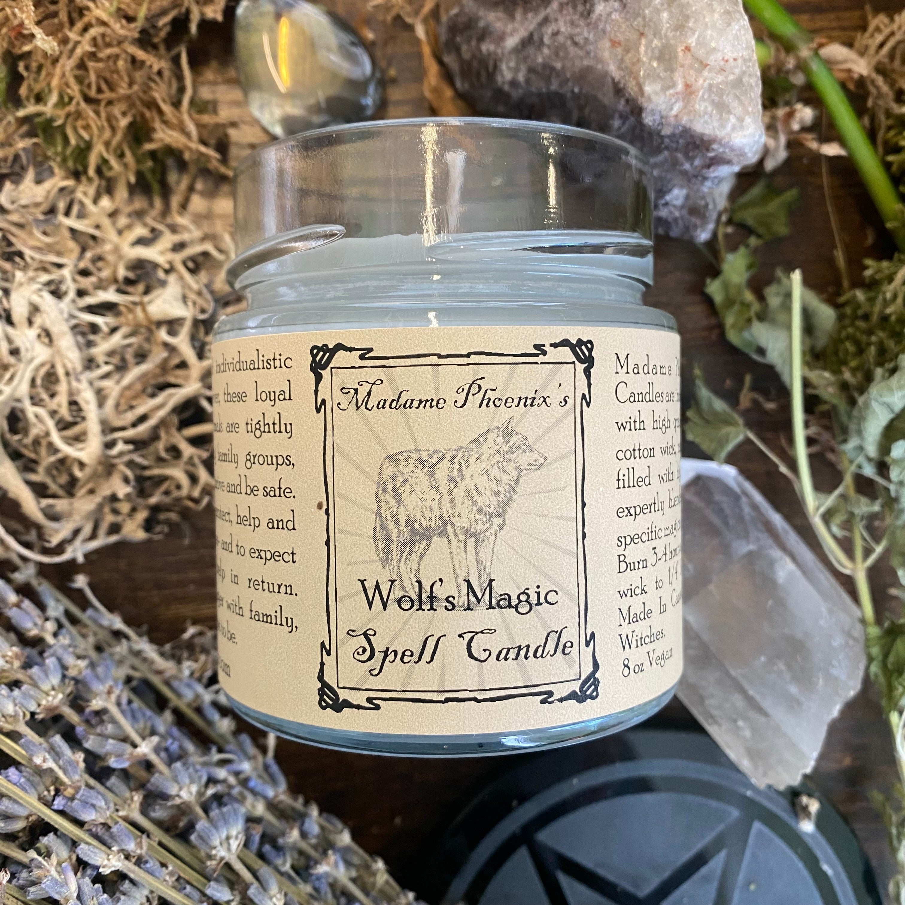 Animal Magic Familiar Spirit Blessing Candles