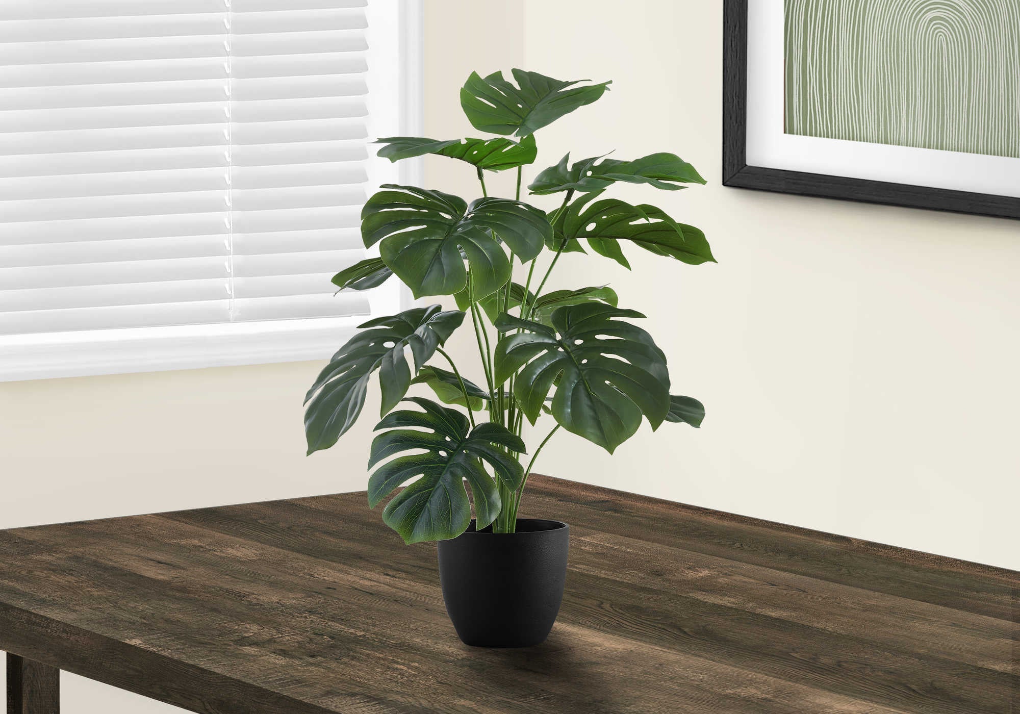 Plante artificielle - Monstera Intérieur Pot 5'', 24''H - Monarch (I 9576)