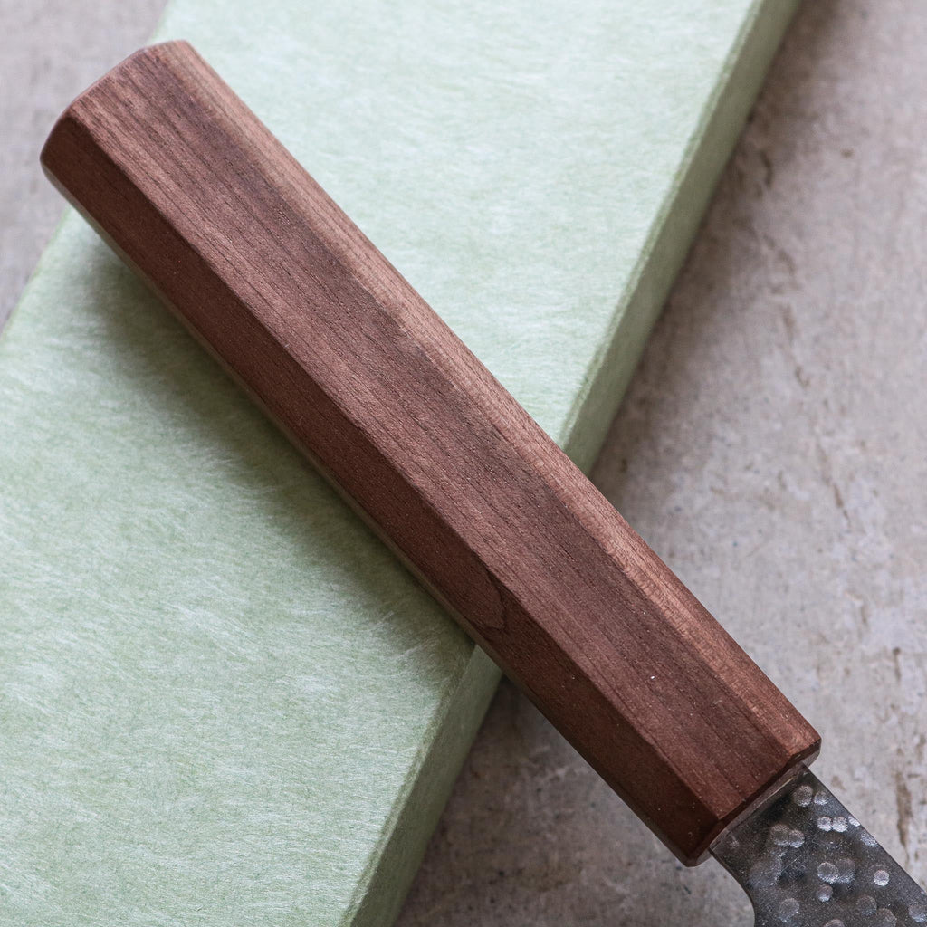 Makoto Kurosaki Damascus Tsuchime Santoku 165 mm