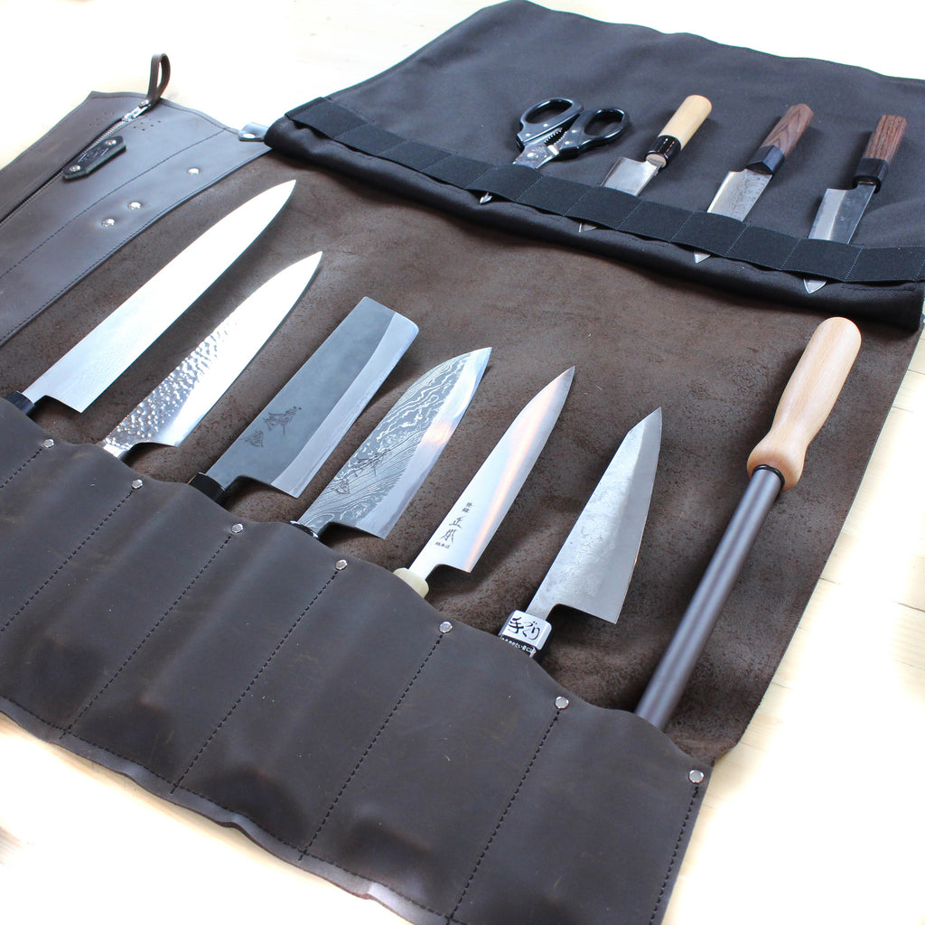 Leather Knife Roll