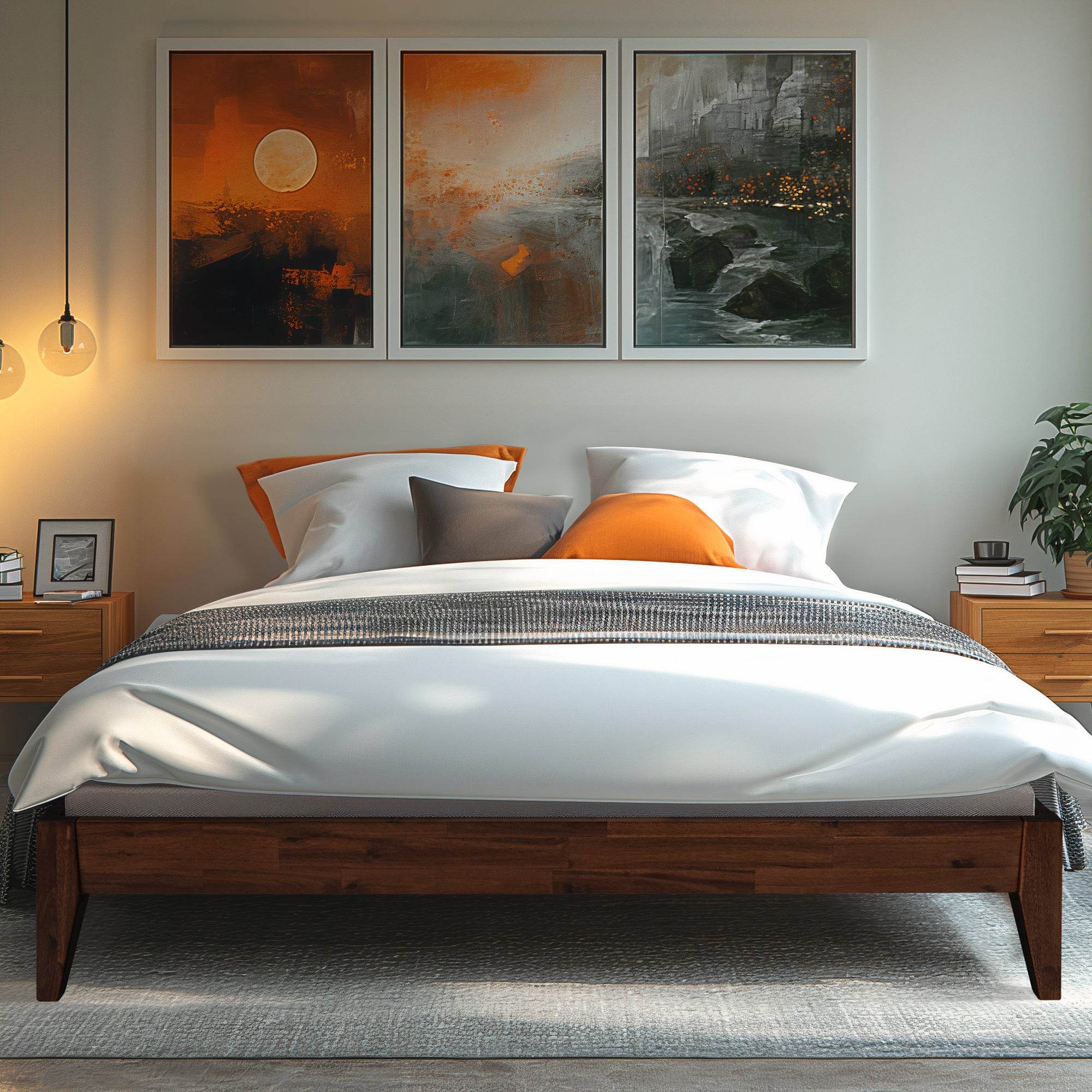 Mervyn Solid Wood Platform Bed