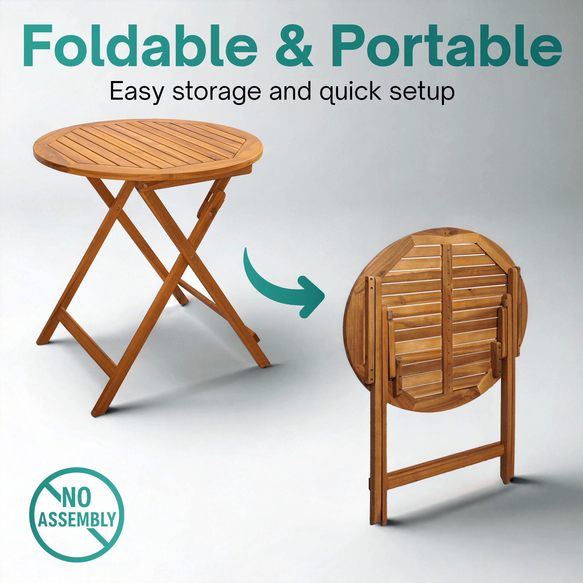 Anya Outdoor Folding Table