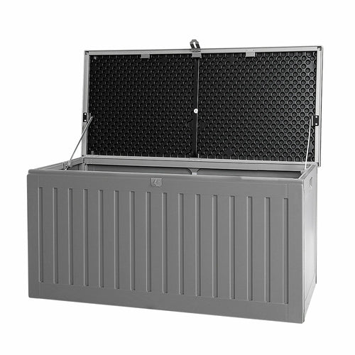Gardeon Outdoor Storage Box 270L Container Lockable Garden Bench Tool