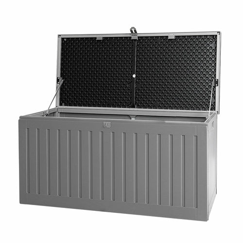 Gardeon Outdoor Storage Box 270L Container Lockable Garden Bench Tool