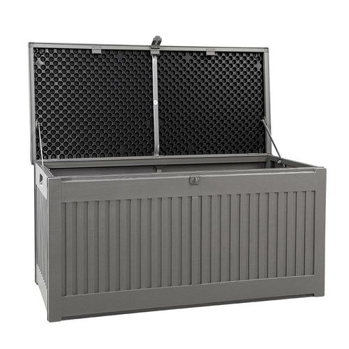 Gardeon Outdoor Storage Box 270L Container Lockable Garden Bench Tool