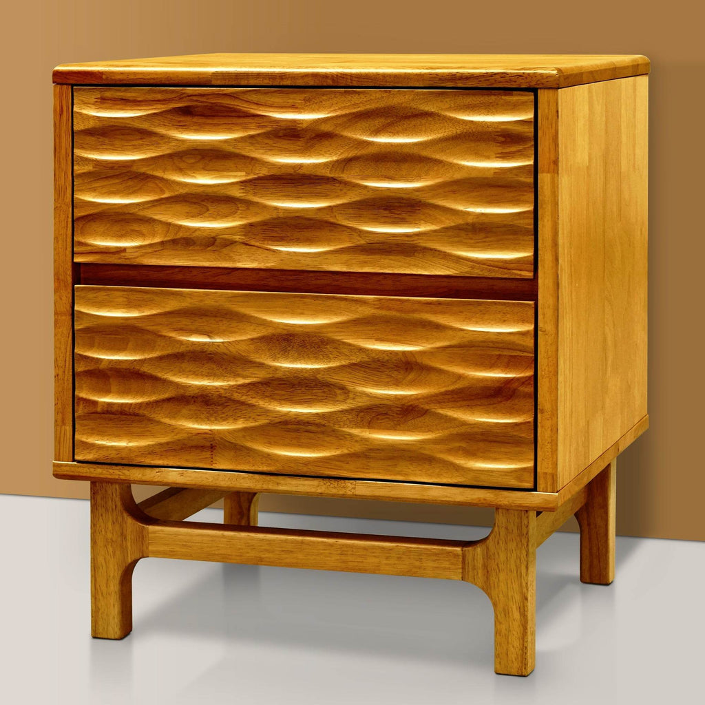 Elara Nightstand with 2 Drawers