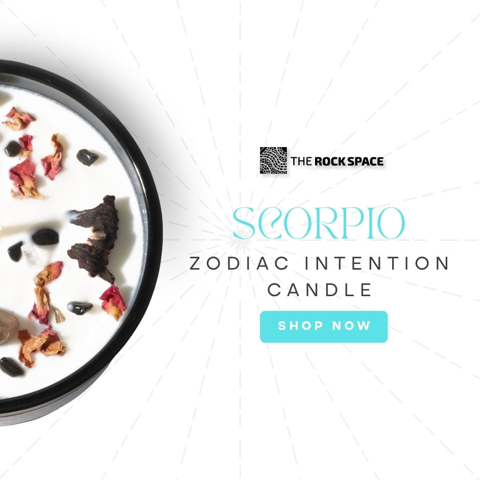 Crystal Zodiac Candle