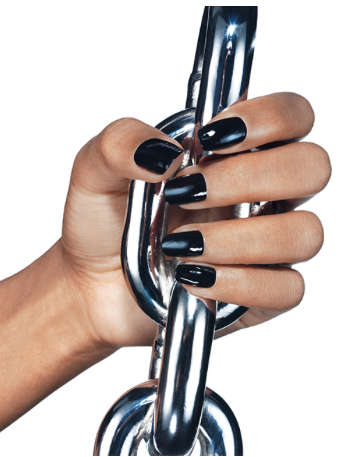 essie liquorice black polish