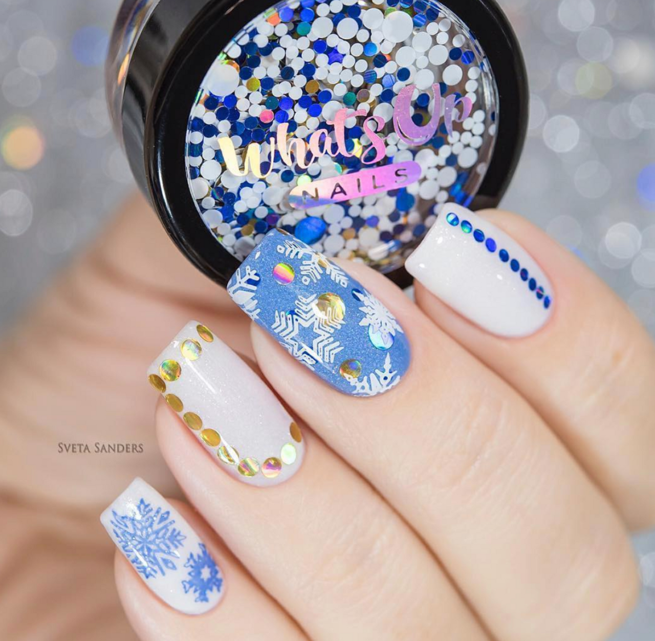 Whats Up Confetti - Sapphire