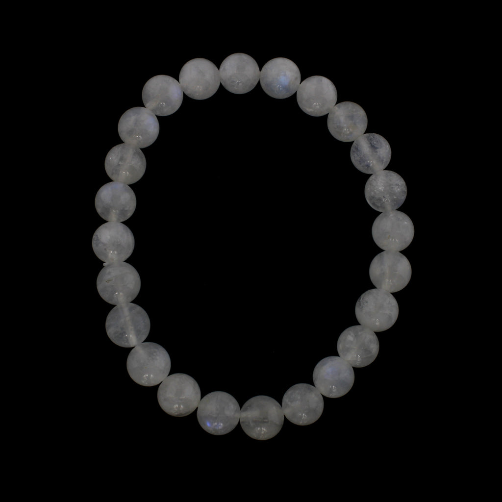 Moonstone Bead Bracelet