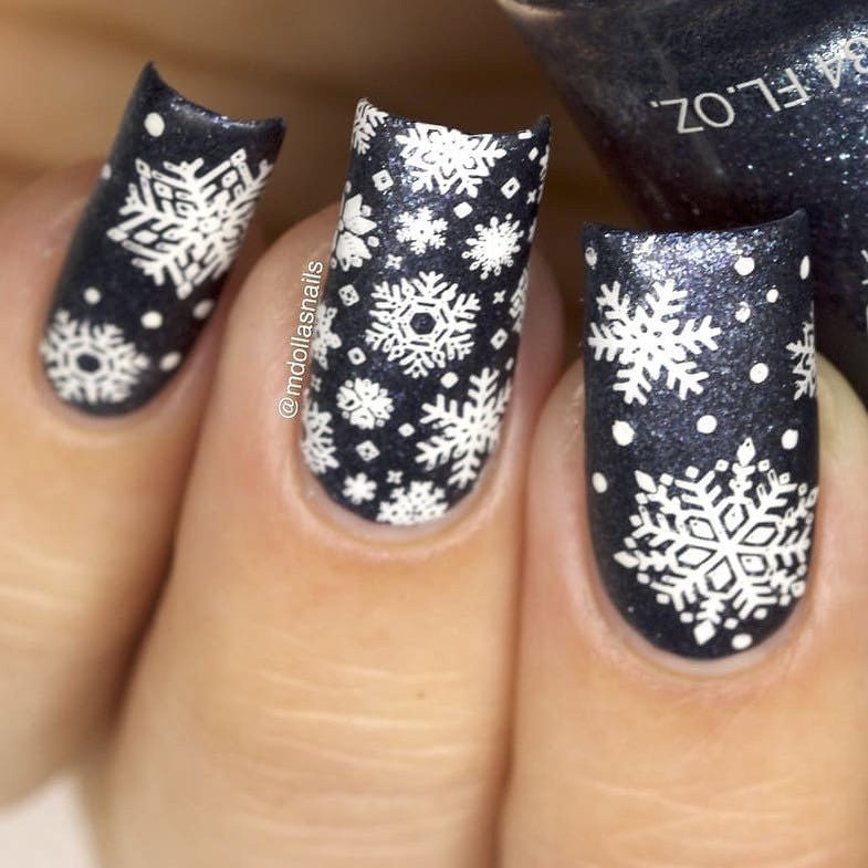 Whats Up - Icy Wonderland Stamping Plate