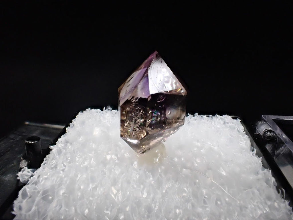 Amethyst Scepter – Goboboseb Mountains, Namibia – Phantom Inclusions – Micro Specimen (16mm)