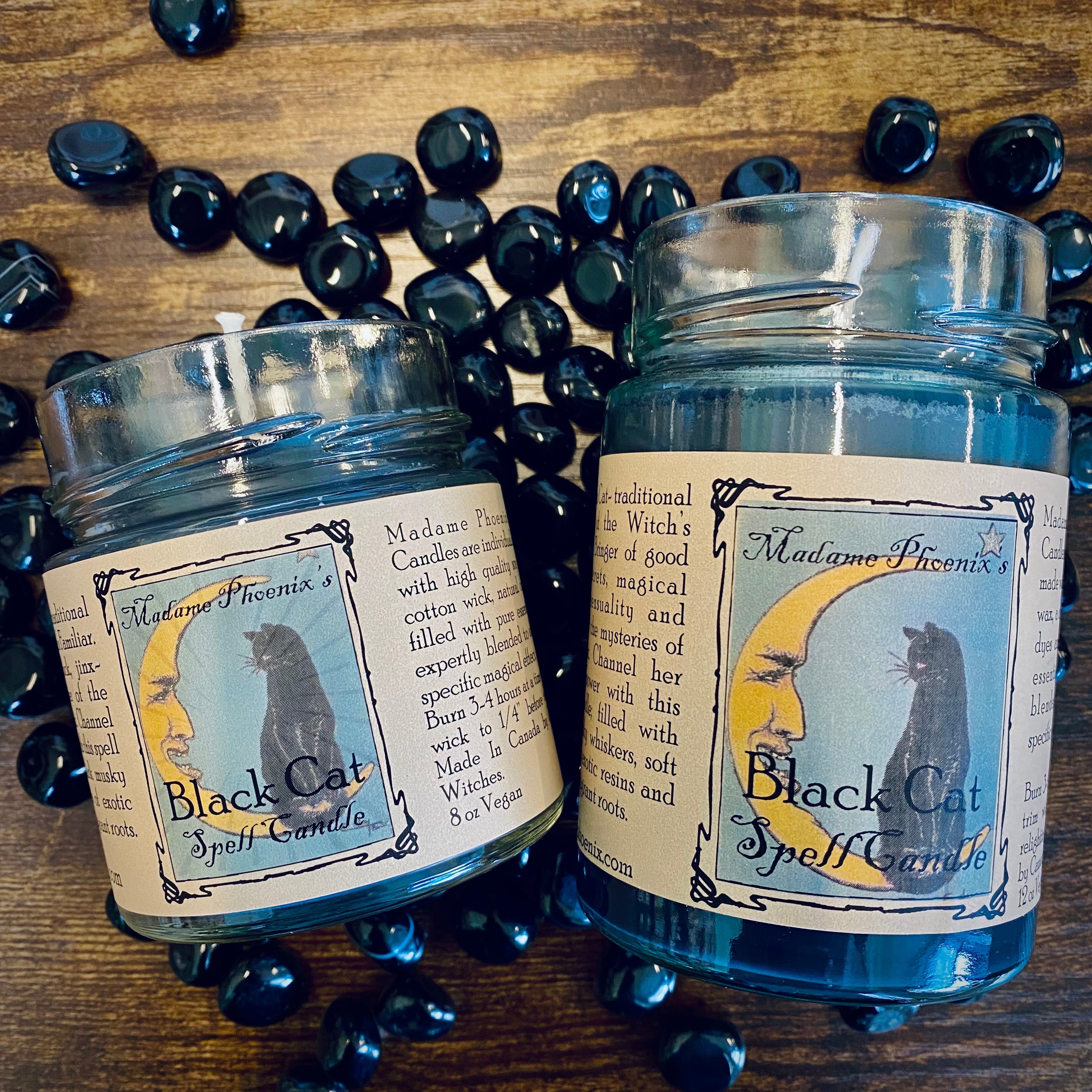 Black Cat Spell Candle