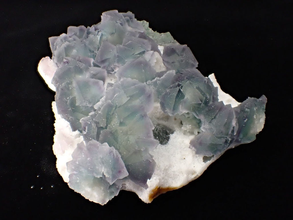 De’an Fluorite Cluster – Green and Purple UV Reactive, Jiangxi Province, China