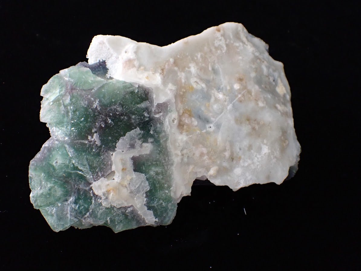 De’an Fluorite Cluster – Green and Purple UV Reactive, Jiangxi Province, China