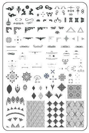 Clear Jelly Stamper - Delicate Deco