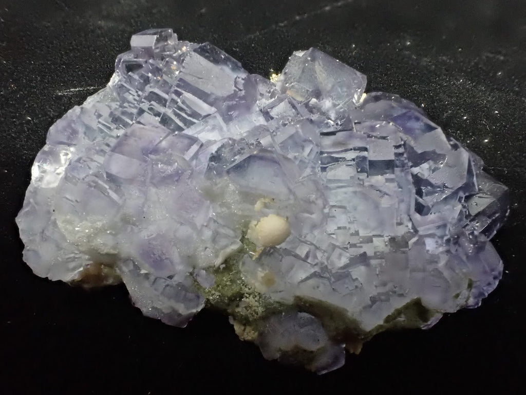 Fluorite with Pyrite – Yaogangxian Mine, Yizhang County, Hunan Province, China