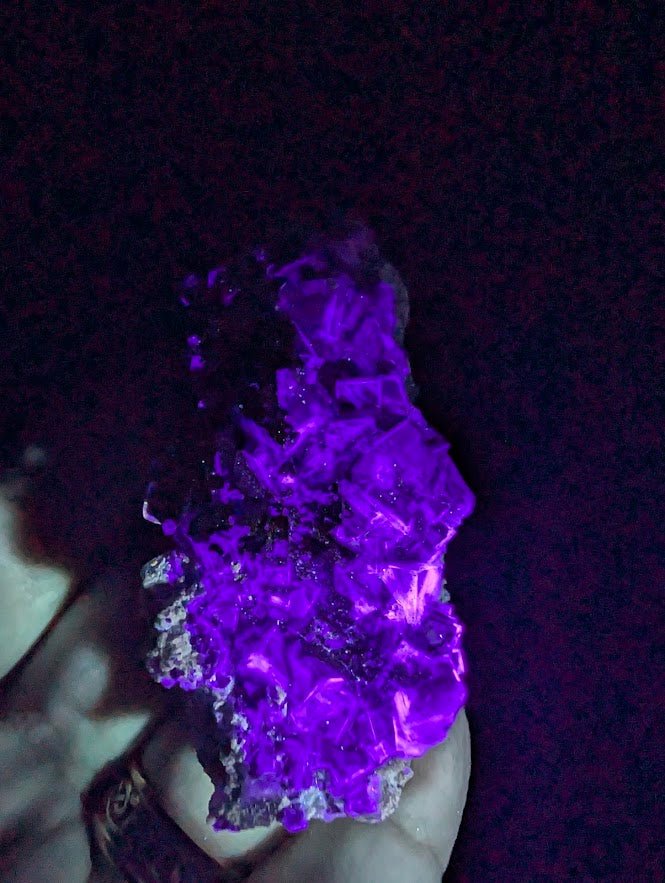 Fluorite with Pyrite - Yindu Mine, Inner Mongolia