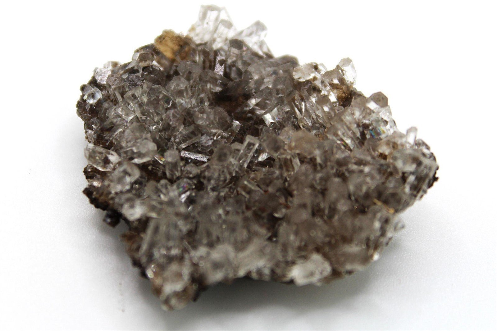 Hexogonal Columnar Calcite from Fujian China. Approx. 3.5 cm x 3.5 cm