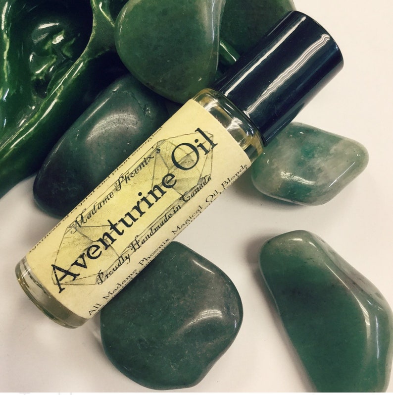 Aventurine Crystal Magical Essential Oil Perfume blend