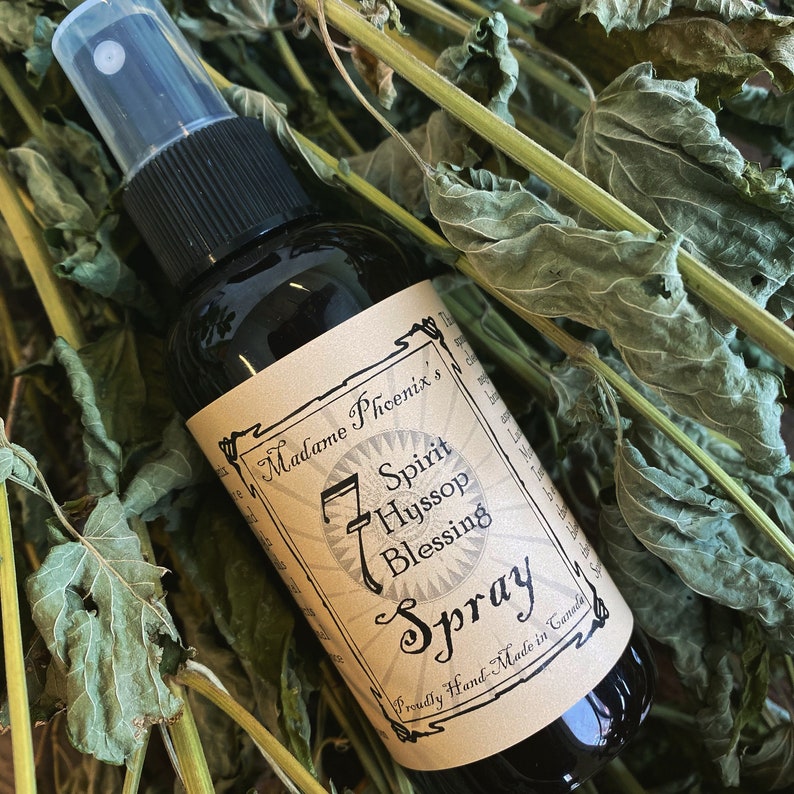 7 Holy Hyssop Spiritual Cleansing Incense Spray