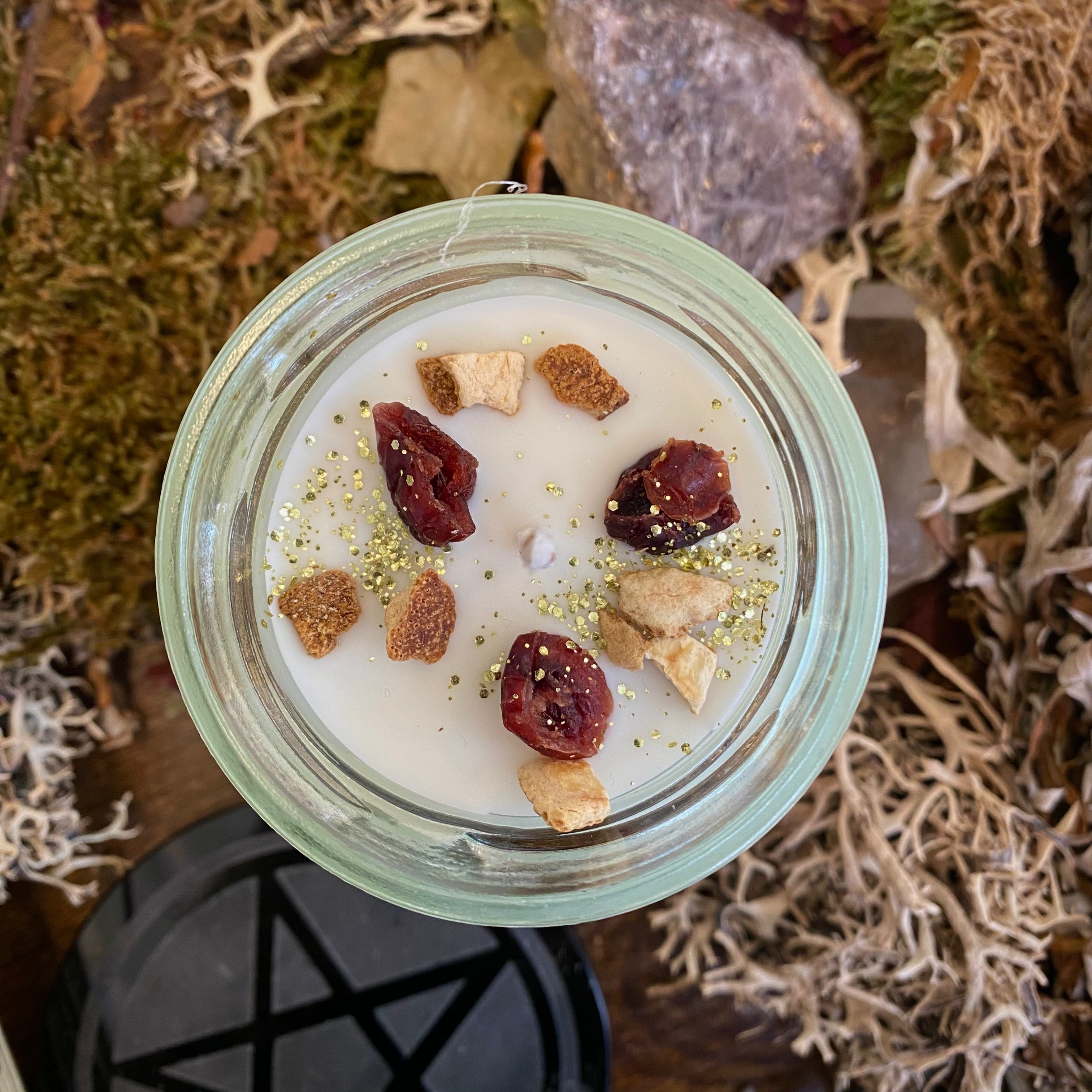 Cranberry & Mandarin Solstice Blessing Holiday Candle