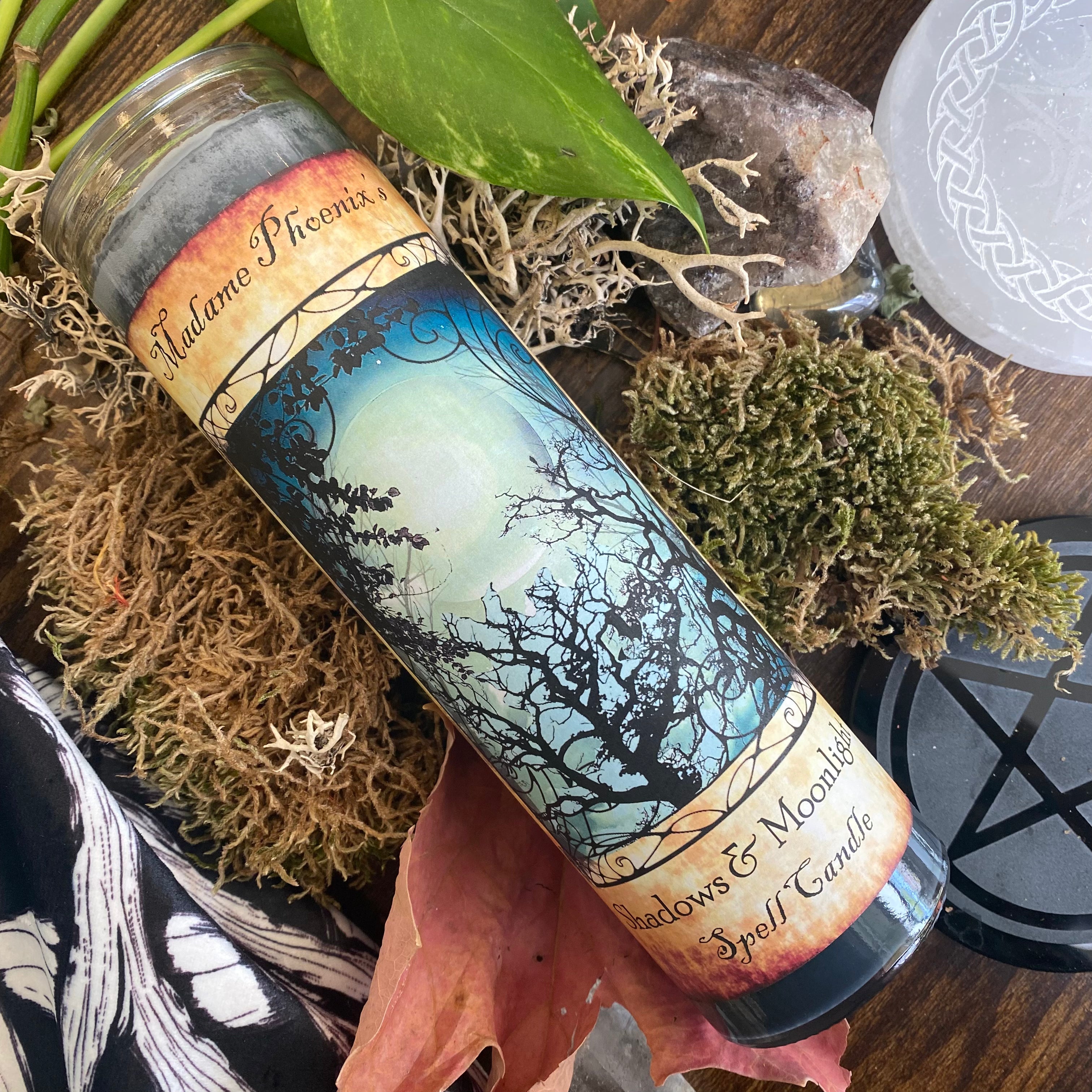 Shadows & Moonlight Samhain Ritual Ancestor Altar Candle