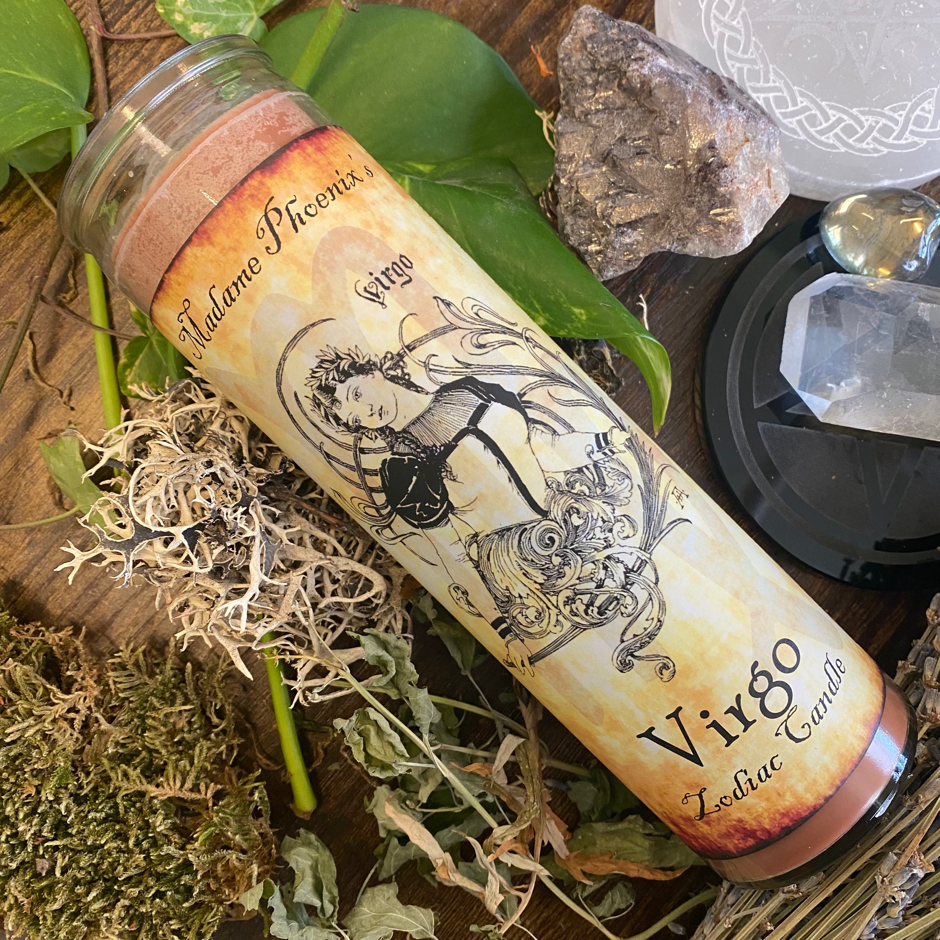 Zodiac Magic Virgo Spell Candle
