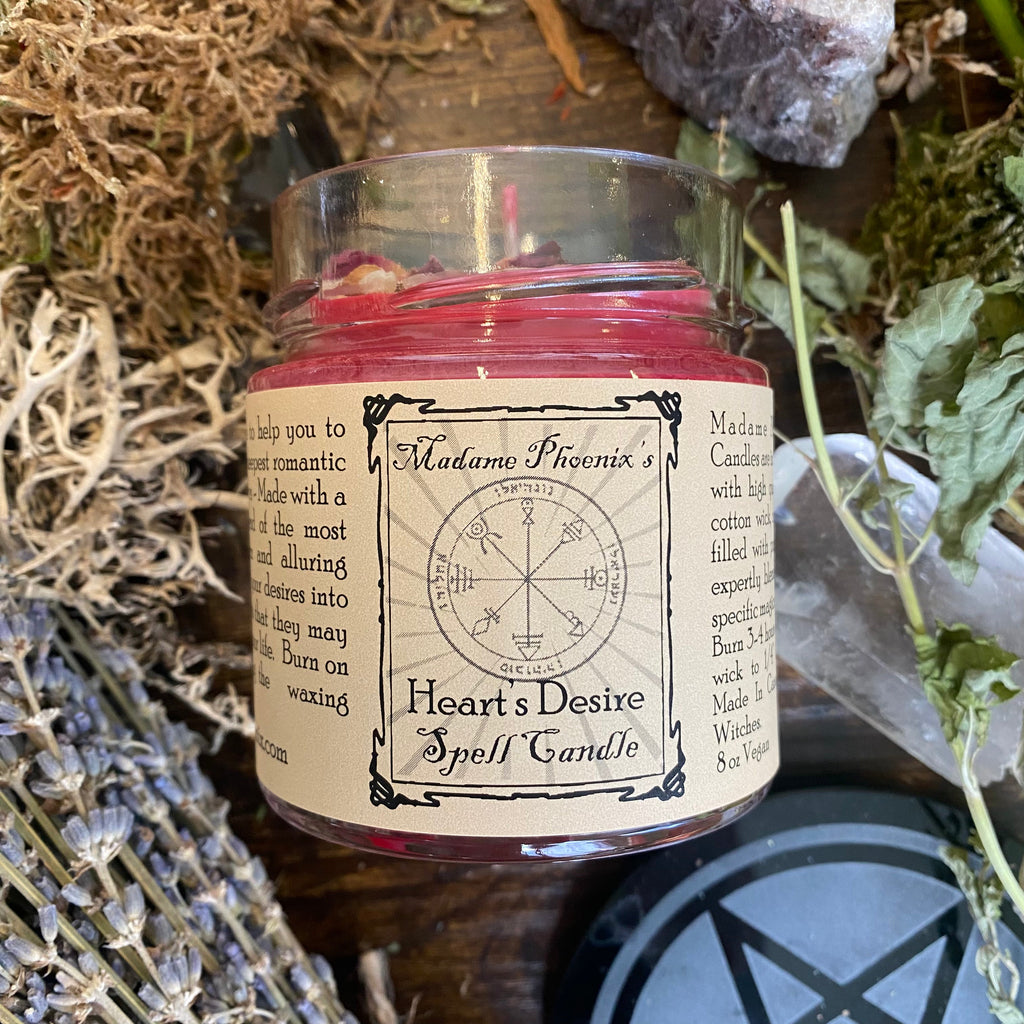Hearts Desire Love Magic Candle