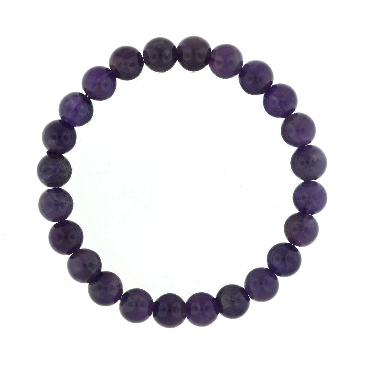 Amethyst Bead Bracelet