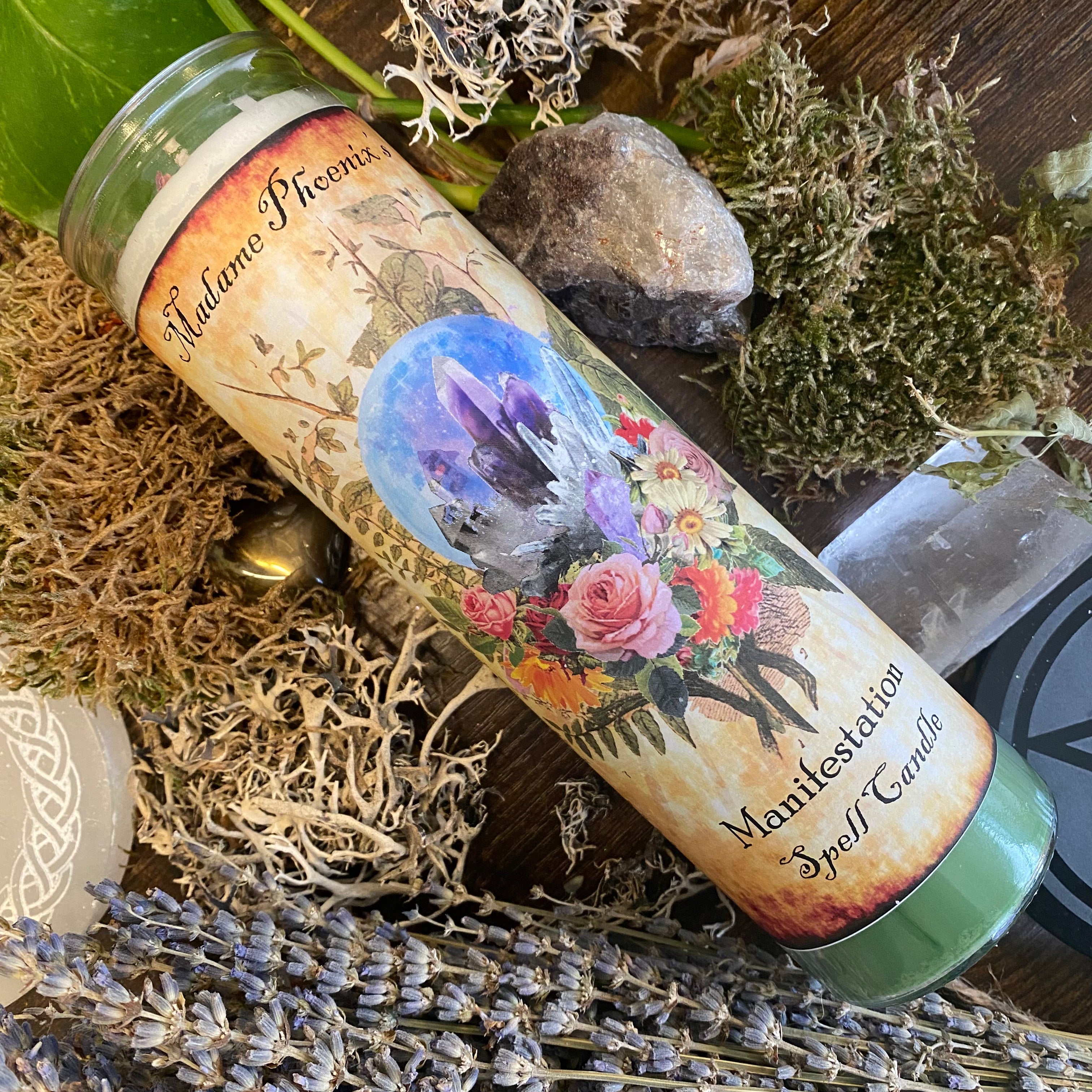 Manifestation Ritual Spell Candle