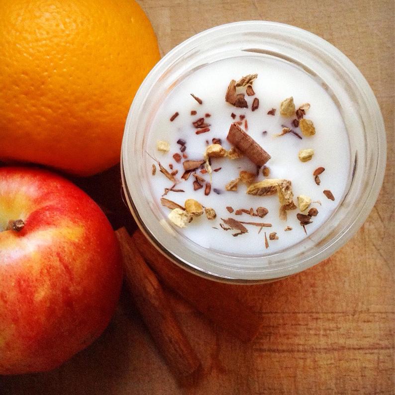 Mulled Cider Spiced House Blessing Candle