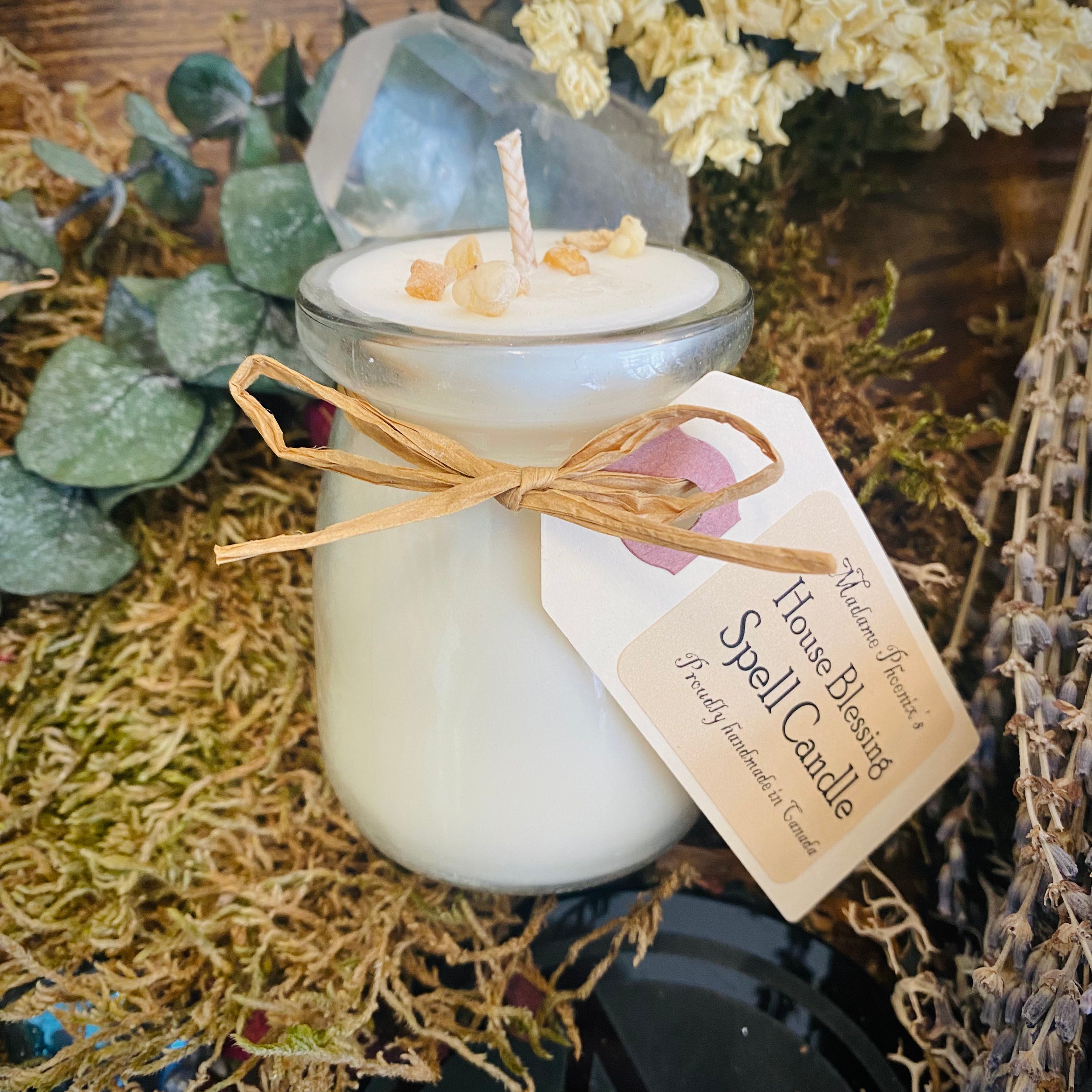 House Blessing Mini Spell Candles with Essential Oil Magical Blend