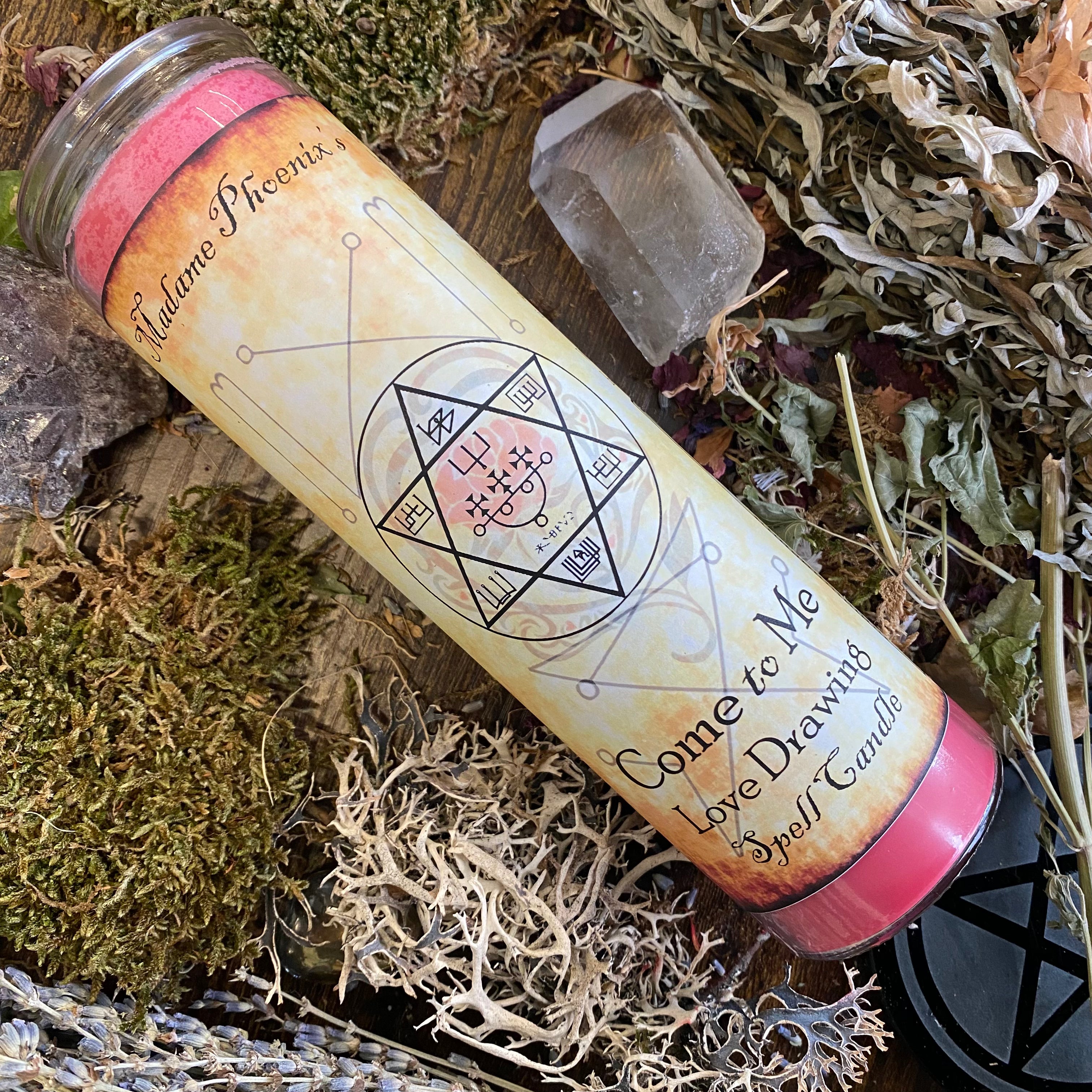 Come to Me Love Spell Candles