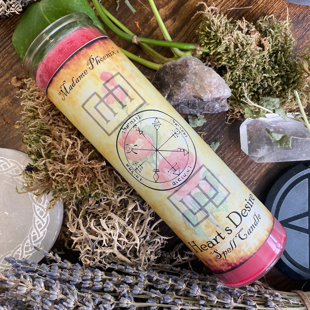 Hearts Desire Love Magic Candle