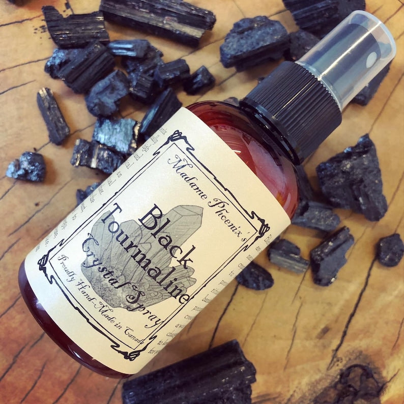 Black Tourmaline Aromatherapy Protection Magic Crystal Spray