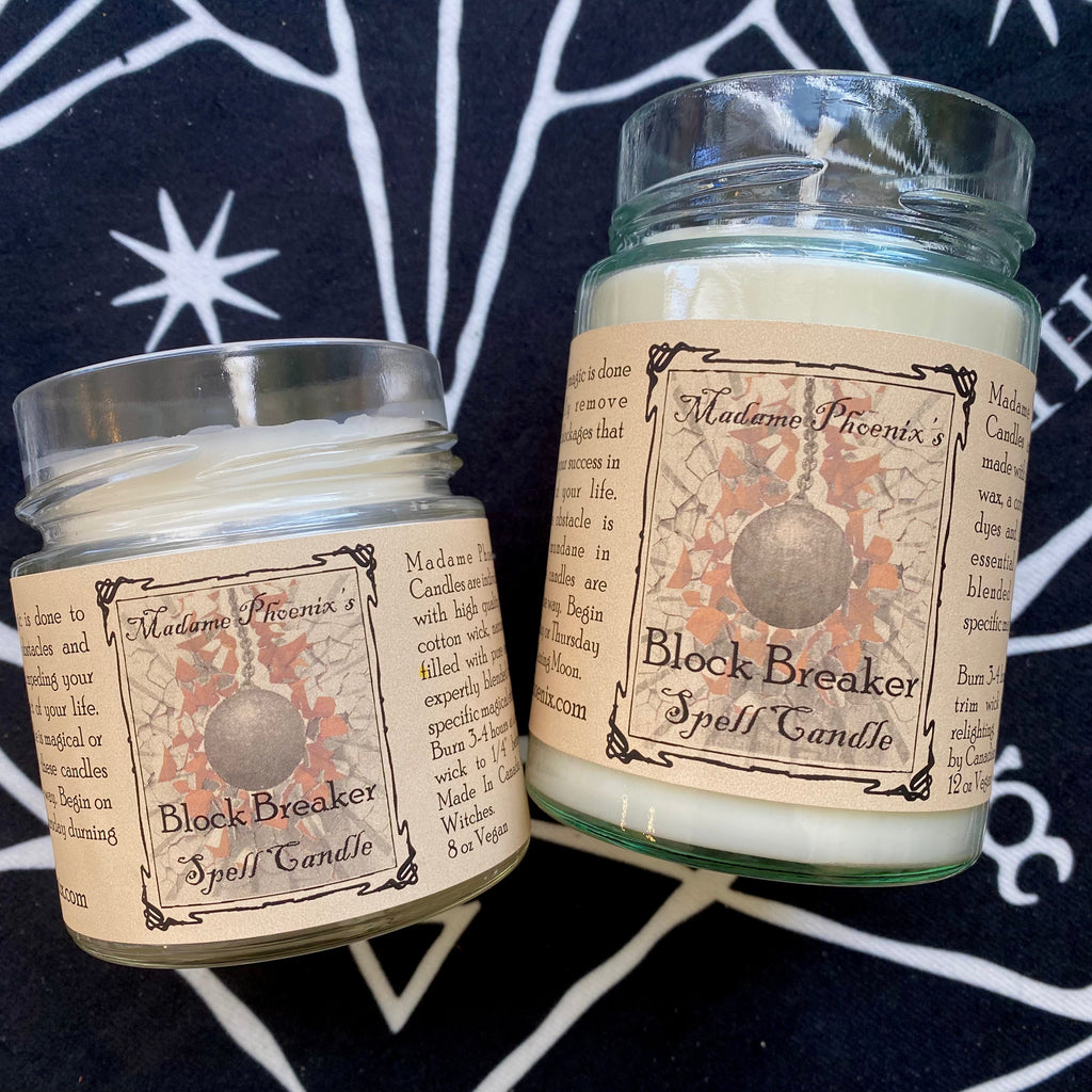 Block Breaker Spell Candle