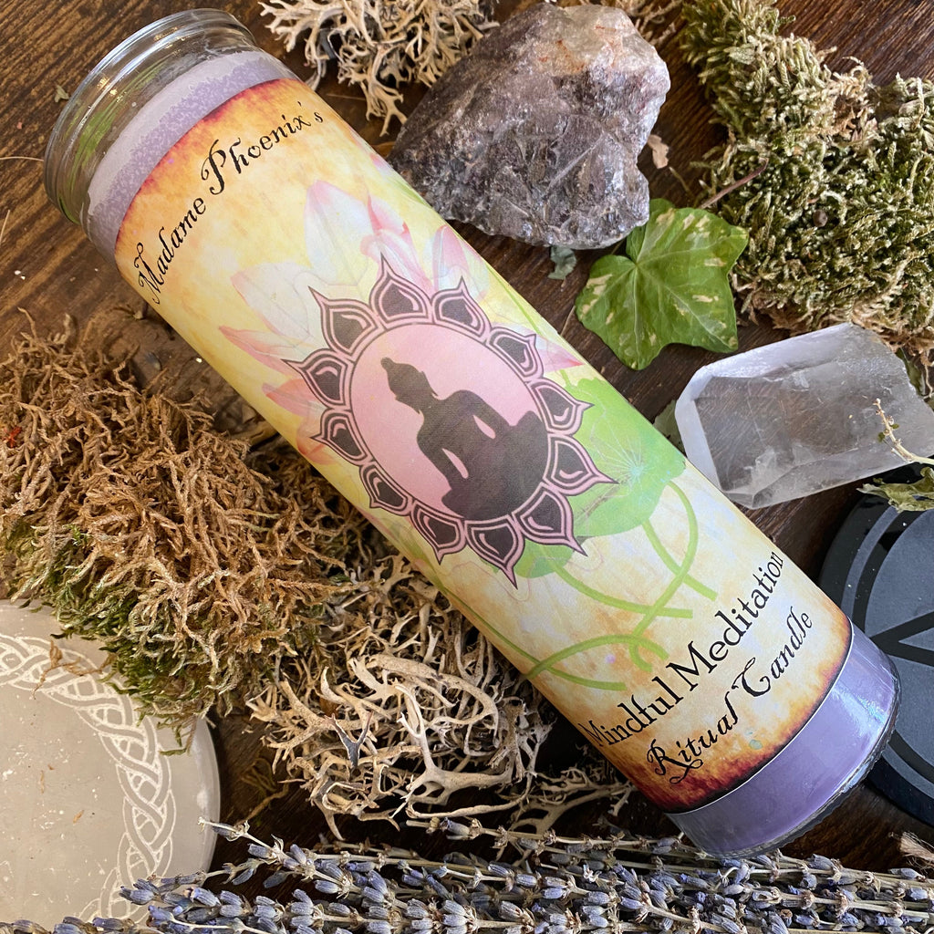 Mindful Meditation Spell Candle