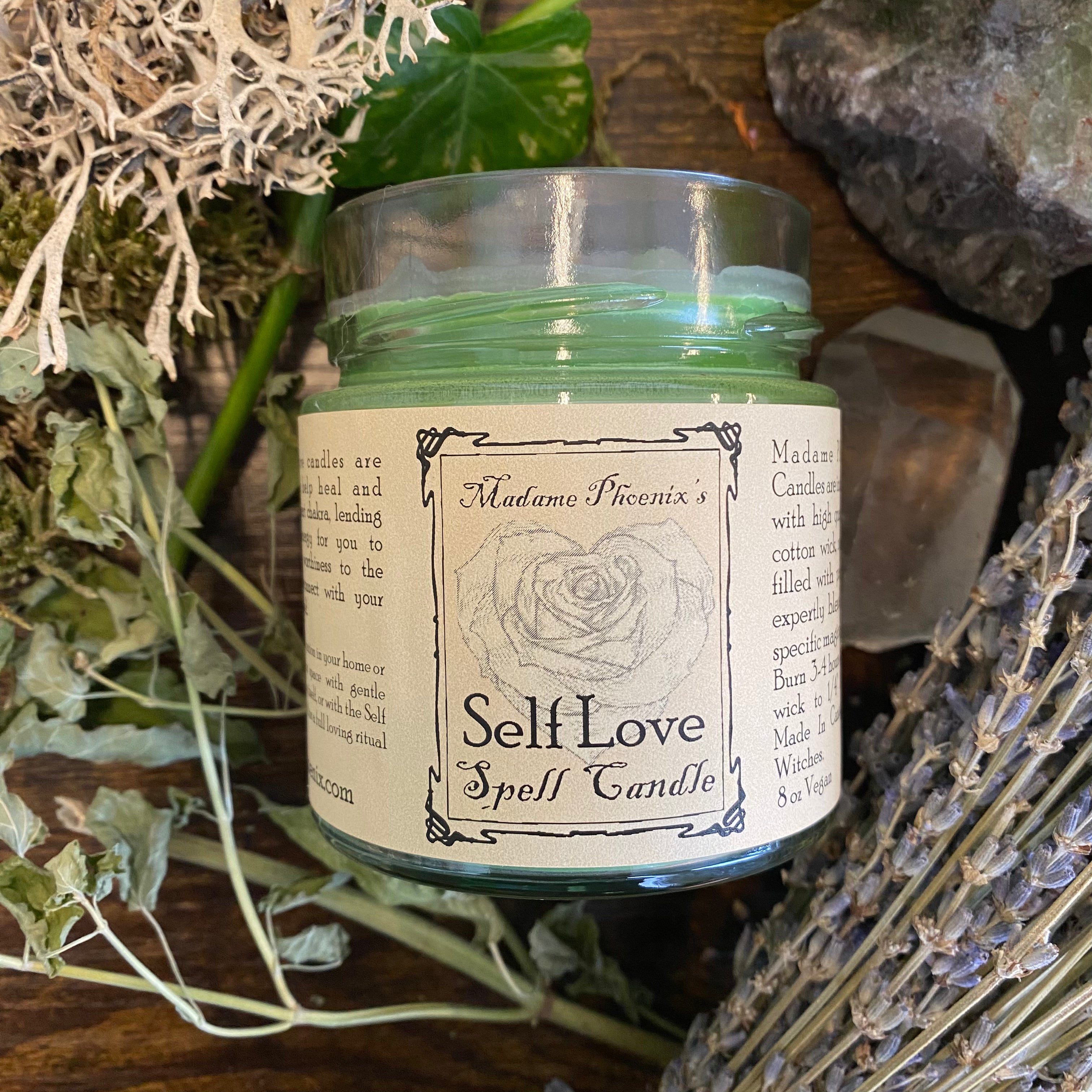 Self Love Heart Healing Spell Candle