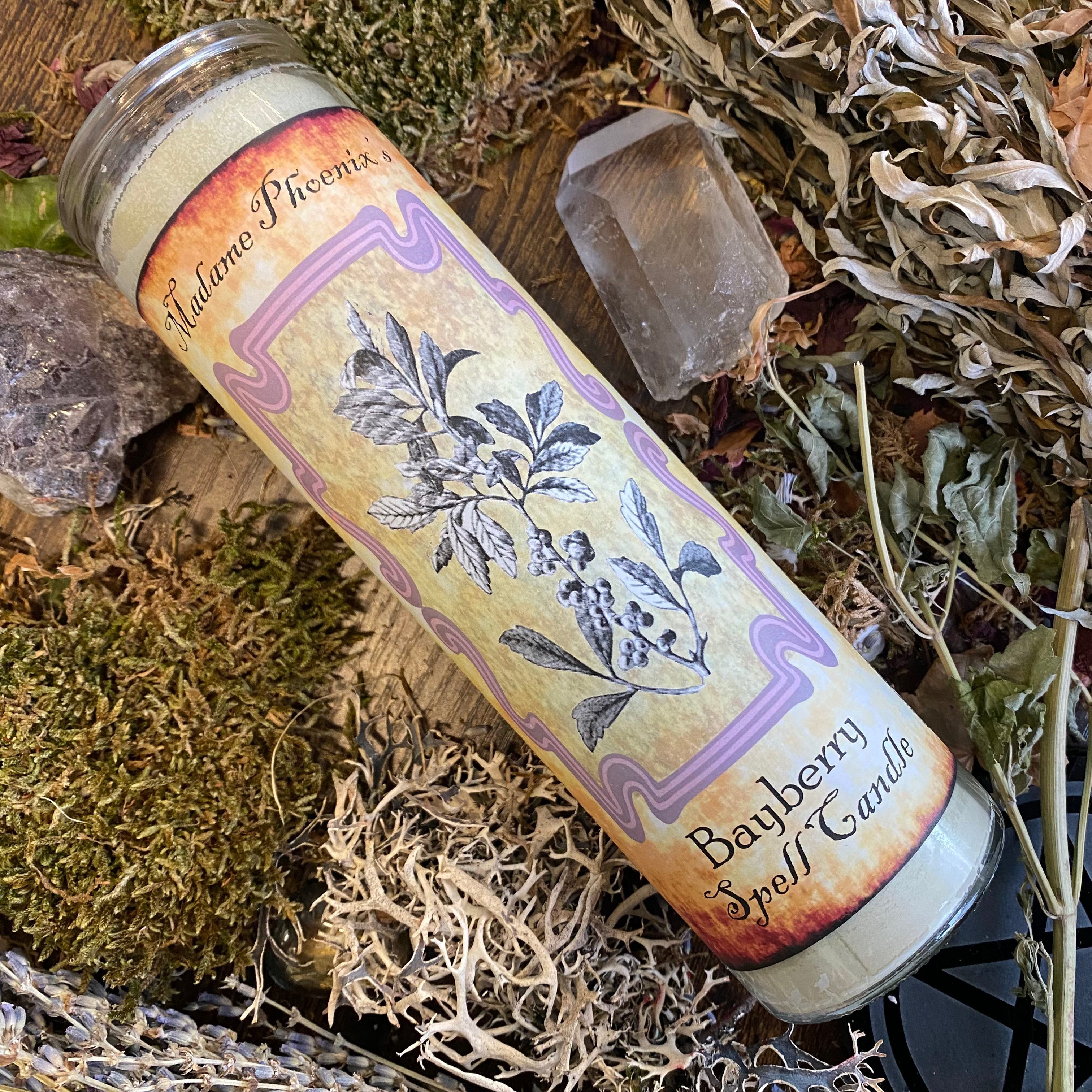 Bayberry Prosperity Blessing Abundance Ritual Candle