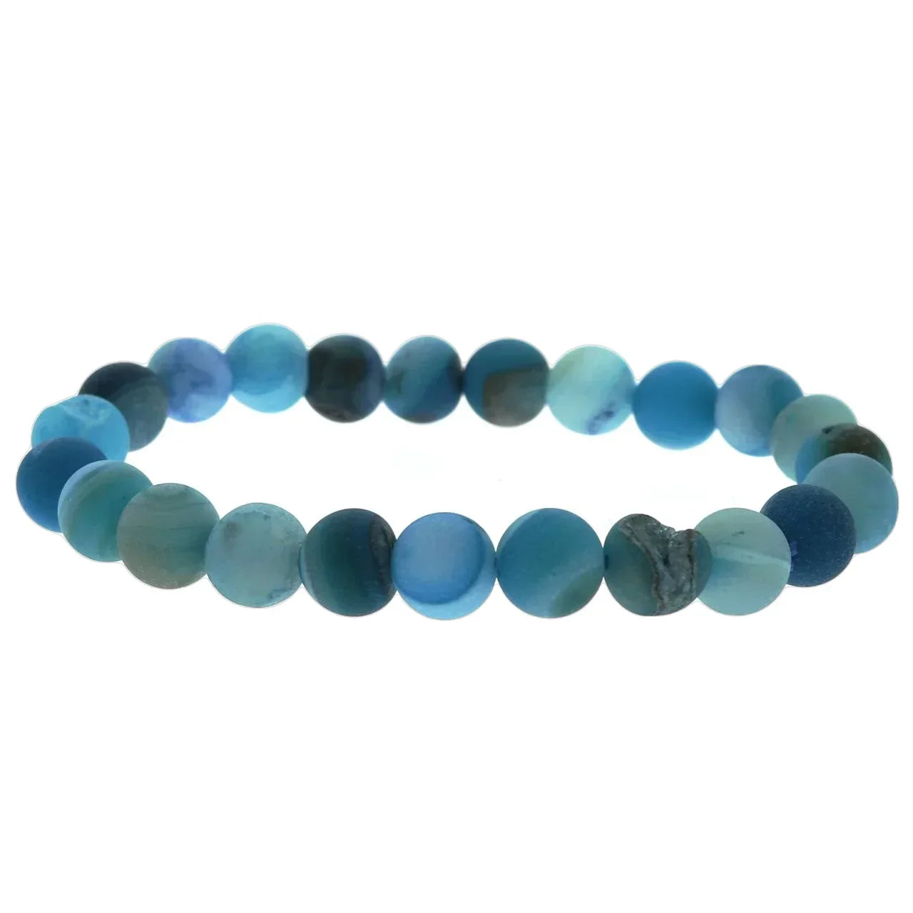 Agate Druzy Bead Bracelet