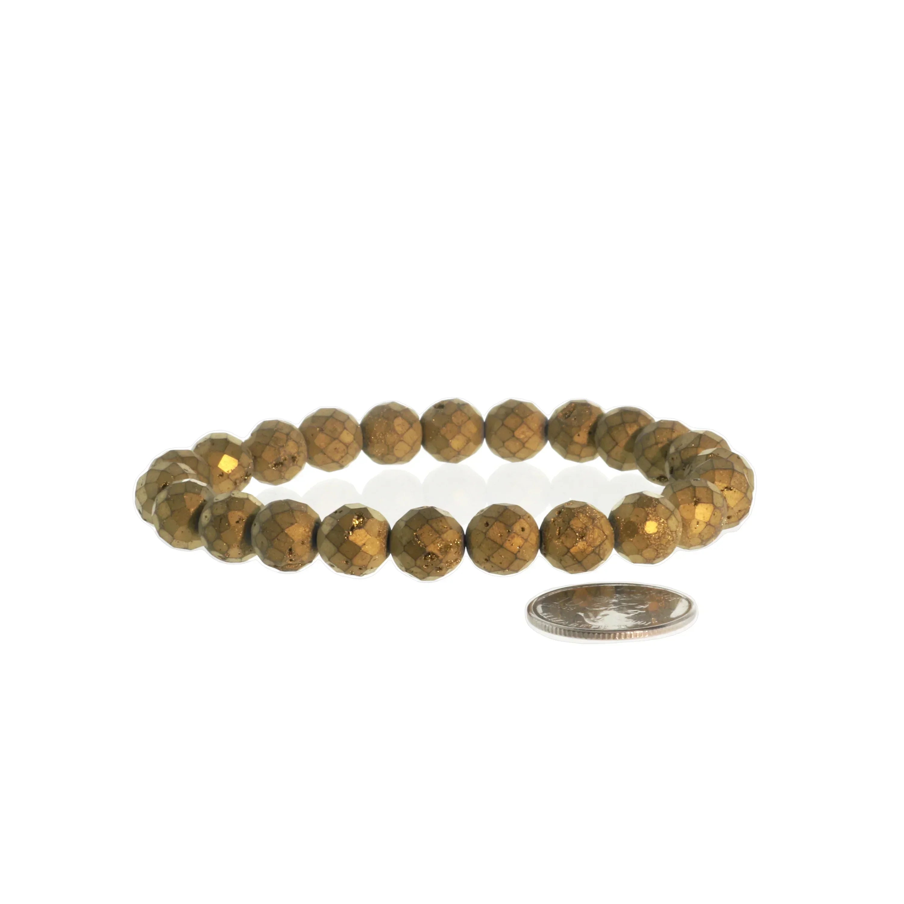 Agate Druzy Bead Bracelet