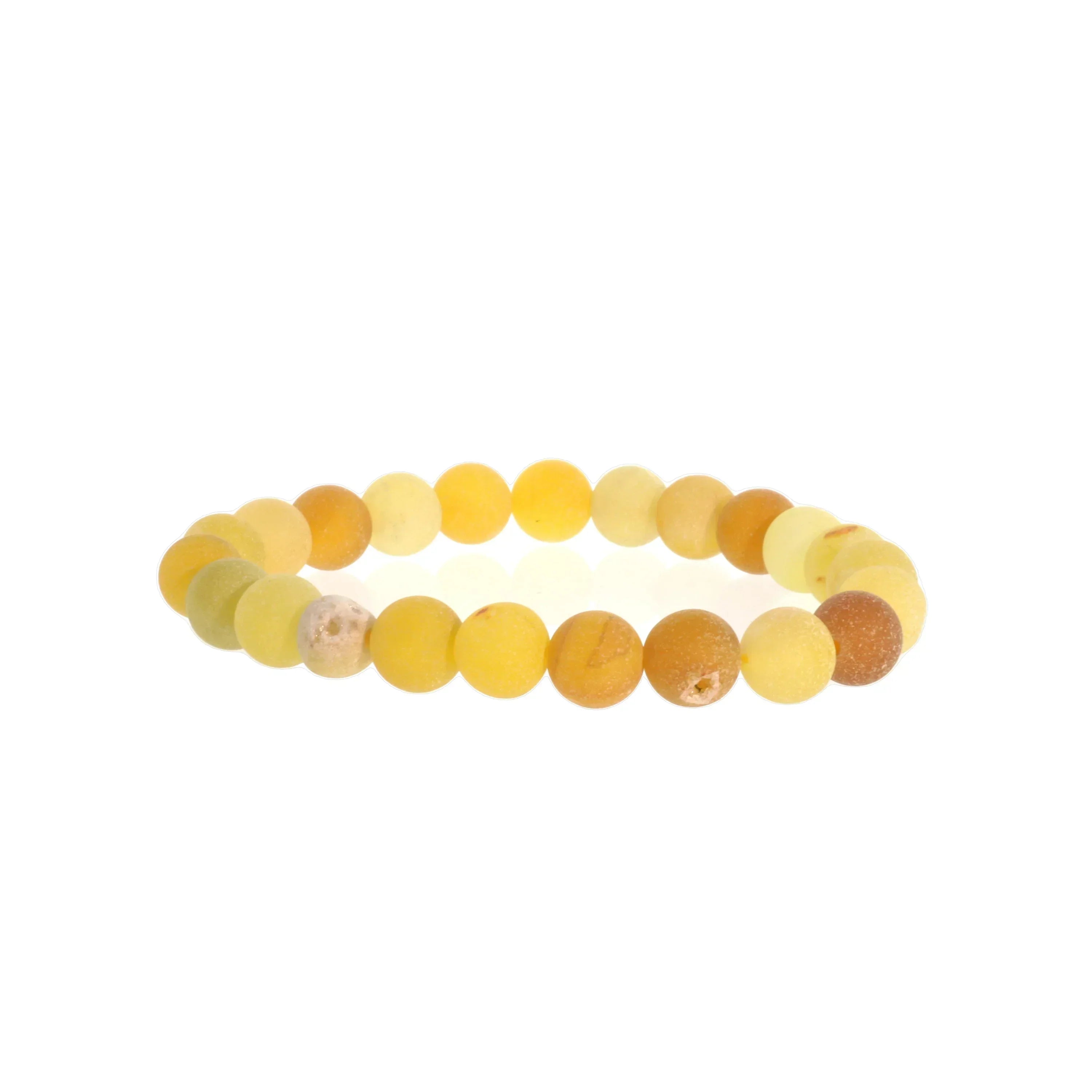 Agate Druzy Bead Bracelet